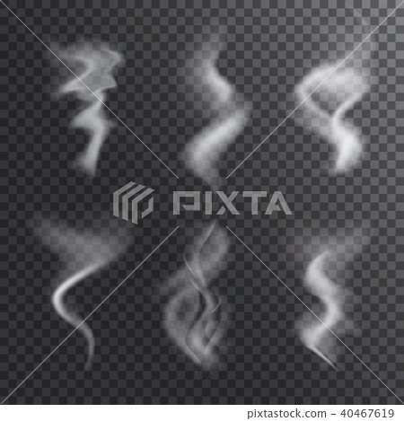 Realistic Vector Smoke or Steam Realistic Vector Smoke or Steam 40467619