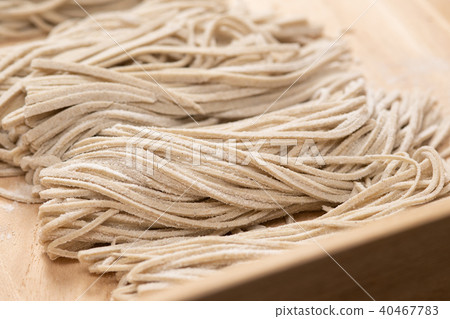 Image of hand-made soba 40467783
