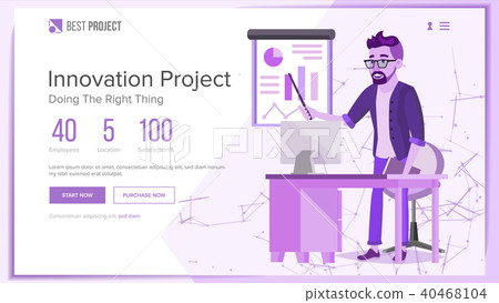 Website Design Template Vector.  40468104