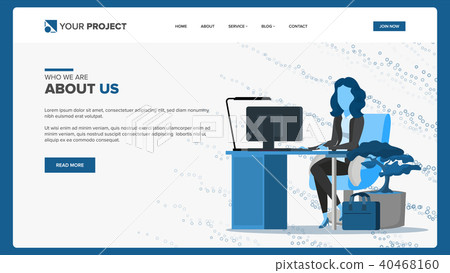 Web Page Design Vector. Web Page Design Vector. 40468160