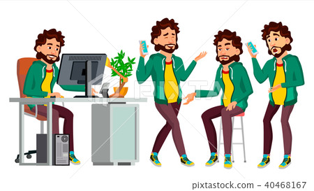 Office Worker Vector Office Worker Vector 40468167