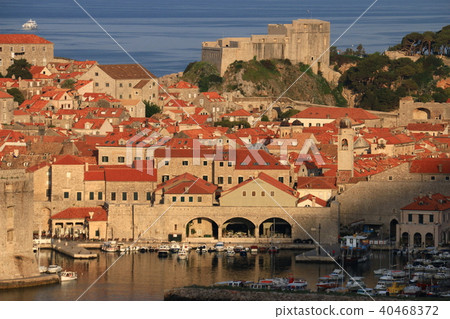 The pearl of the Adriatic Sea shining in Croatian Chaoyang Dubrovnik 40468372