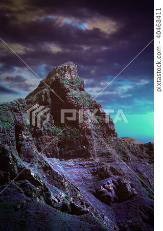 Anaga mountain in Tenerife, Spain, Europe Anaga mountain in Tenerife, Spain, Europe 40468411