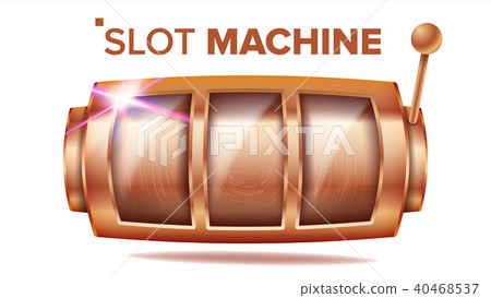 Slot Machine Vector.  40468537
