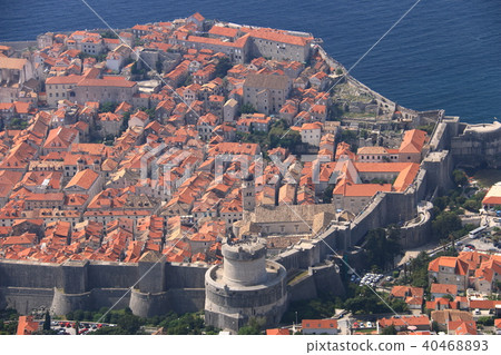 Beautiful view from Croatia Dubrovnik Sulj 40468893