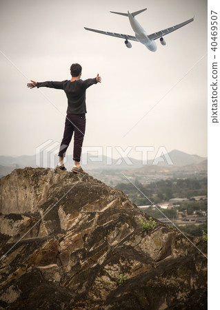 man standing 40469507