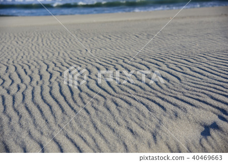 Windprint 2 of the sandy beach Windprint 2 of the sandy beach 40469663