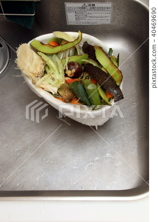 垃圾扔在三角形的角落裡 40469690