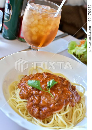 Tea and spaghetti Tea and spaghetti 40470972
