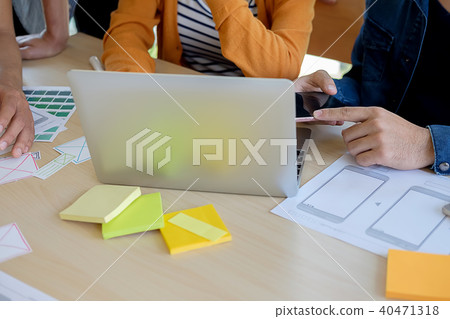 Designer drawing Web template layout Designer drawing Web template layout 40471318