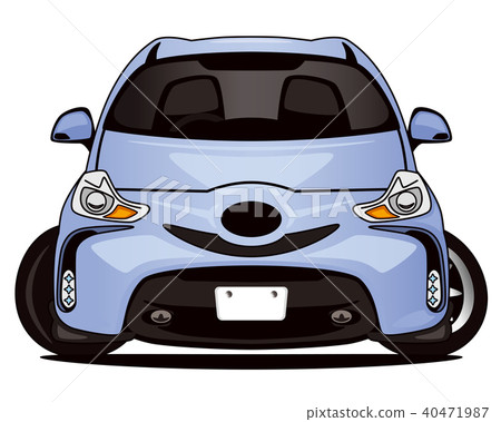 Hybrid car · deformation (with transmission image) 40471987