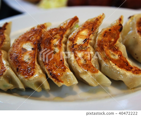 Grilled gyoza Grilled gyoza 40472222