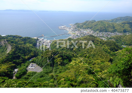 從Kagoyama（千葉縣富士市金谷）看Kanaya漁港 40473877