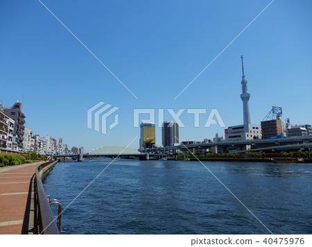 Komagata Bridge Sky Tree 40475976