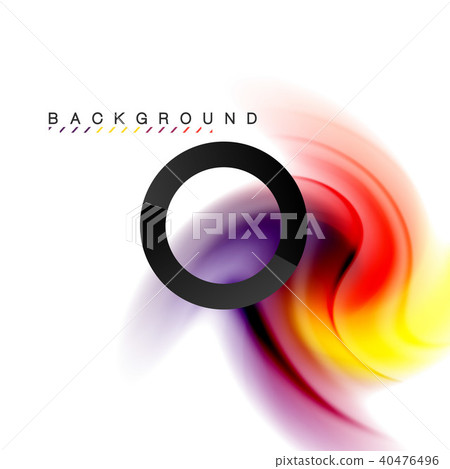 Swirl fluid flowing colors motion effect, holographic abstract background Swirl fluid flowing colors motion effect, holographic abstract background 40476496