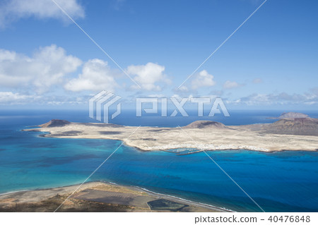 Volcanic Island La Graciosa - Lanzarote, Spain Volcanic Island La Graciosa - Lanzarote, Spain 40476848