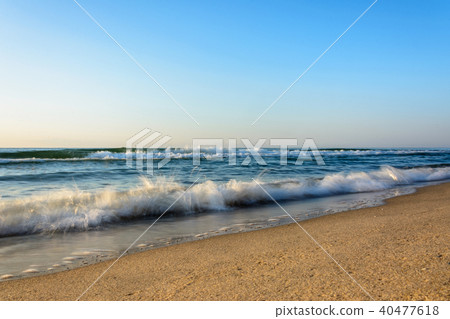 Amazing waves on the magnificent coast of the Black Sea 40477618