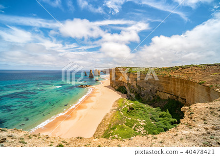 Great Ocean Road panoramic view 40478421