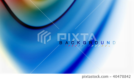 Swirl fluid flowing colors motion effect, holographic abstract background Swirl fluid flowing colors motion effect, holographic abstract background 40478842