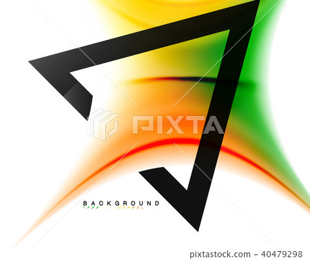 Swirl fluid flowing colors motion effect, holographic abstract background Swirl fluid flowing colors motion effect, holographic abstract background 40479298