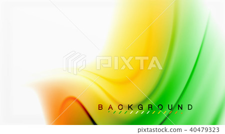 Swirl fluid flowing colors motion effect, holographic abstract background Swirl fluid flowing colors motion effect, holographic abstract background 40479323