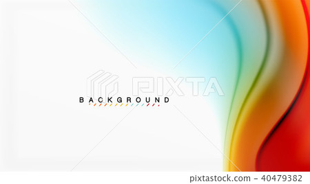 Swirl fluid flowing colors motion effect, holographic abstract background Swirl fluid flowing colors motion effect, holographic abstract background 40479382
