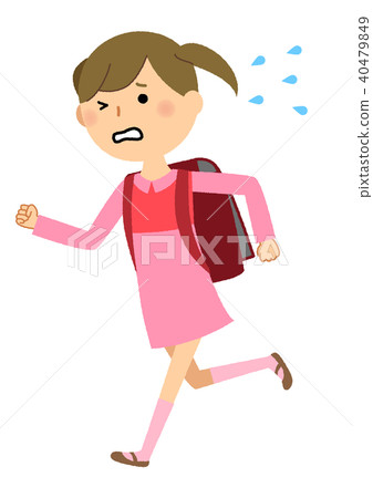 Girl attending school 40479849