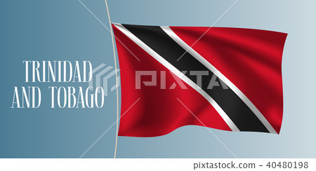 Trinidad and tobago flag vector illustration 40480198