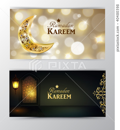 Ramadan Kareem, greeting background 40480398