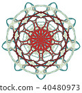 Arabic Colorful Mandala. Ethnic tribal ornaments 40480973