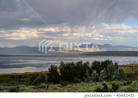 Stormy Skies over Mono Lake Stormy Skies over Mono Lake 40482485