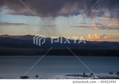 Stormy Skies over Mono Lake Stormy Skies over Mono Lake 40482494