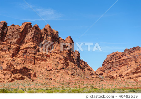 Colorful Rock Formations 40482619