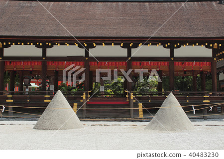 Kamigamo Shinto shrine sandstone and fine details Kamigamo Shinto shrine sandstone and fine details 40483230