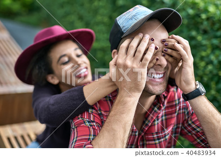 Dating of interracial couple 40483934