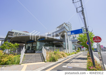 名古屋市綠區區城市景觀德壽站1號入口 名古屋市綠區區城市景觀德壽站1號入口 40485912