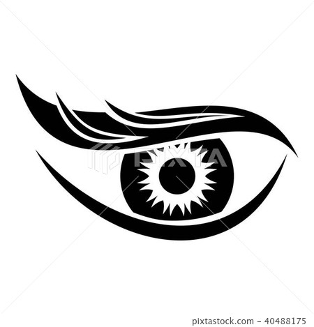 Eyesight icon, simple style Eyesight icon, simple style 40488175