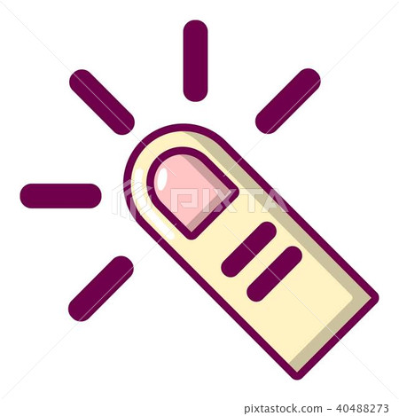 Cursor finger icon, cartoon style Cursor finger icon, cartoon style 40488273