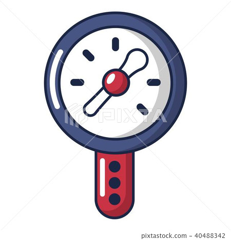 Pressure indicator icon, cartoon style Pressure indicator icon, cartoon style 40488342