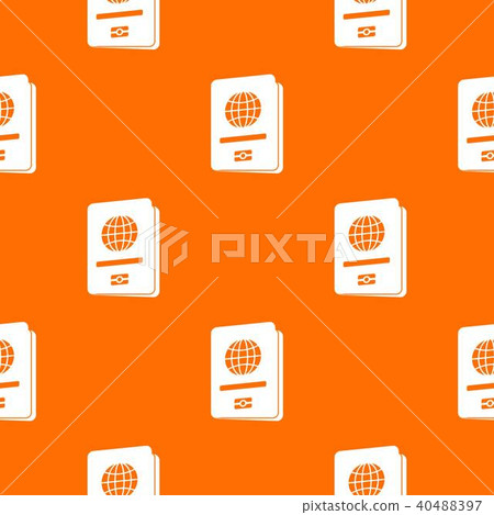 Passport pattern seamless 40488397