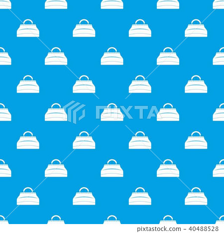 Carpetbag pattern seamless blue 40488528