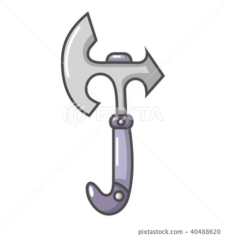 Ax heavy icon, cartoon style 40488620