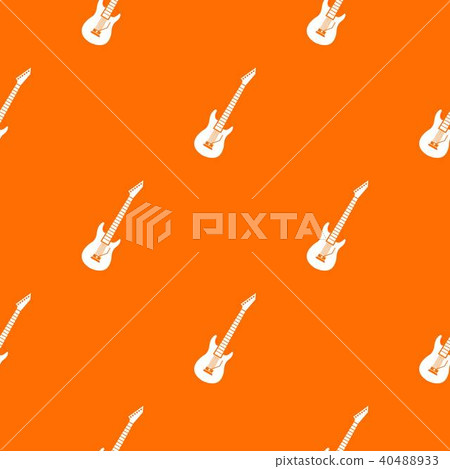Electric guitar pattern seamless Electric guitar pattern seamless 40488933