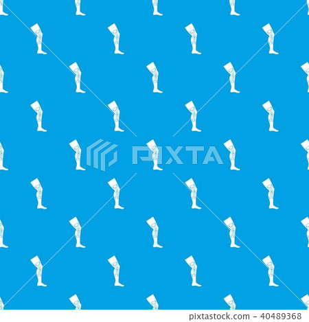 Retentive bandage pattern seamless blue 40489368