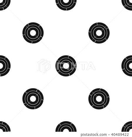 Chart pie with arrows pattern seamless black 40489422
