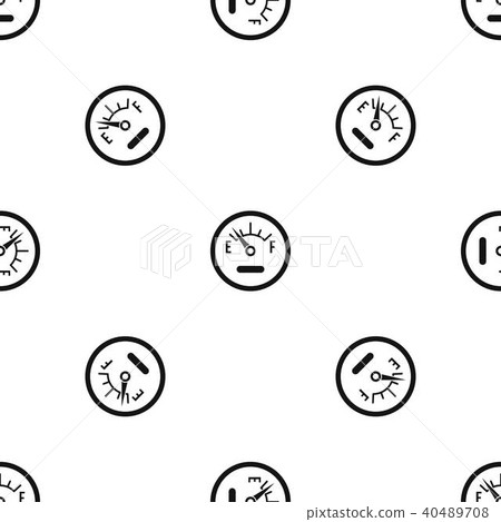 Fuel sensor pattern seamless black Fuel sensor pattern seamless black 40489708