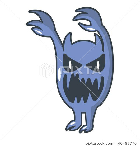 Monster icon, cartoon style 40489776