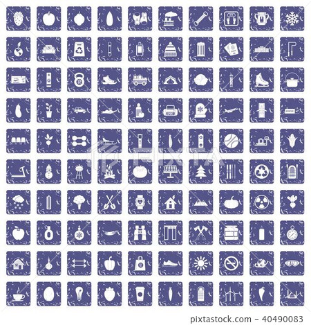 100 healthy lifestyle icons set grunge sapphire 100 healthy lifestyle icons set grunge sapphire 40490083