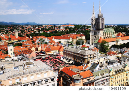 Scenery of Croatia Zagreb 40491109