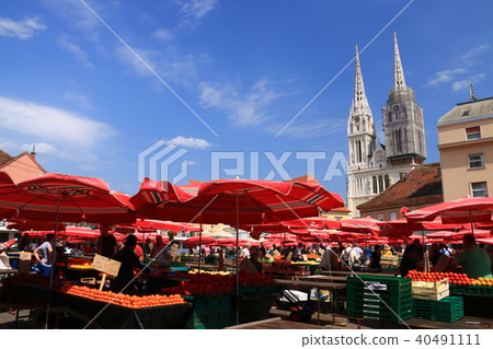 Scenery of Croatia Zagreb 40491111